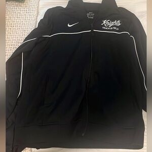 Nike Black and White Track Jacket
